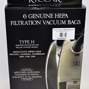 Riccar | Type H Hepa Bags RHH-6